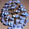 Copacel Feng Shui din cristale de calcedonie blu