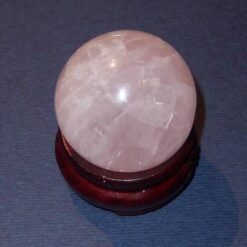 Sfera Feng Shui din cuart roz