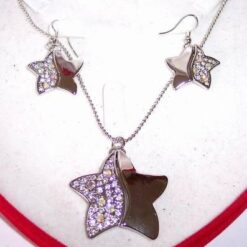 Set fantezie stelute cu cristale