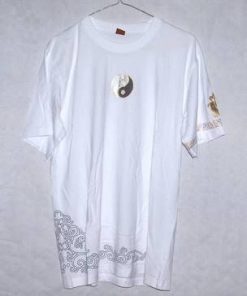 Tricou Feng Shui, unisex, din bumbac - alb