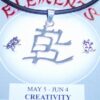 Set Feng Shui din argint cu Ideograma Creativitatii