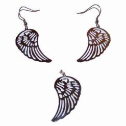 Set din metal de calitate - Aripit de inger