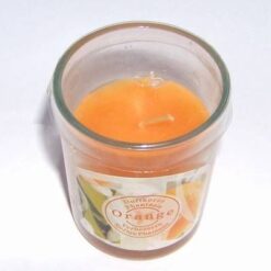 Lumanare parfumata cu aroma de portocale