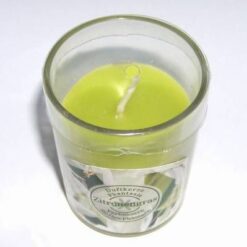Lumanare parfumata cu aroma de lamaie verde