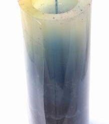 Lumanare in degrade, reprezentant elementul Apa