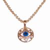 Pandantiv unisex cu Ochiul lui Horus, placat