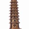 Pagoda din metal cu 9 nivele cupru
