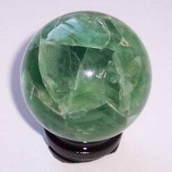 Sfera Feng Shui din jad, amazonit si fluorit