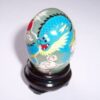 Ou Feng Shui din jad, pictat, - Dragonul cerului