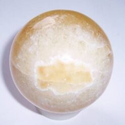 Sfera Feng Shui din citrin/calcit
