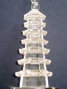 Pagoda din cristal cu 7 nivele