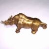 Rinocer din metal - remediu Feng Shui