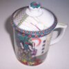 Cana de ceai cu capac, din portelan - Remediu Feng Shui