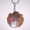 Breloc Feng Shui din jad - liliac si moneda