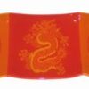 Platou Feng Shui cu dragon si ideogramele longevitatii