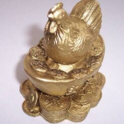 Gaina aurie cu pepite si banuti norocosi-