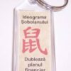 Breloc Feng Shui cu Ideograma Sobolanului