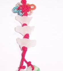 Canaf Feng Shui cu trei pepite din jad