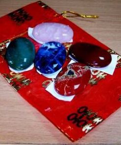 Set de 5 cristale pentru cele 5 elemente - remediu Feng Shui
