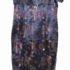 Rochie Feng Shui neagra cu Pasarea Phoenix, Dragoni