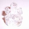 Zeul Ganesh din cristal de stanca - remediu Feng Shui