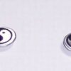 Cercei Feng Shui cu simbolul Yin Yang cu surub