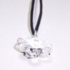 Talisman Feng Shui din cristal pe siret negru