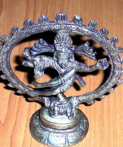 Zeul Shiva din metal - remediu Feng Shui