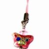 Canaf Feng Shui cu fluture de culoare roz cloazone