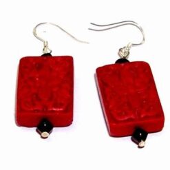 Cercei Feng Shui din cinabru sangele dragonului