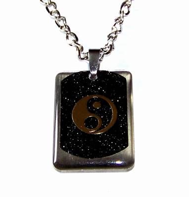 Talisman Feng Shui cu simbolul Yin-Yang - inox Talisman Feng Shui cu simbolul Yin-Yang - inox