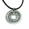 Pandantiv Feng Shui cu moneda norocoasa