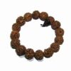 Bratara Mala din Rudraksha, pe elastic