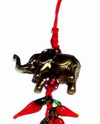 Canaf Feng Shui cu Elefantul Norocos si ardei rosii