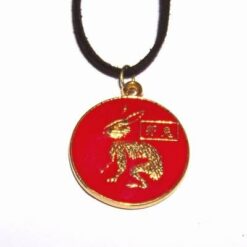 Talisman Feng Shui din metal pentru zodia Iepure