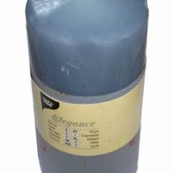 Lumanare rotunda mare - albastru deschis