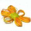 Floare de bambus/ratan, realizata manual