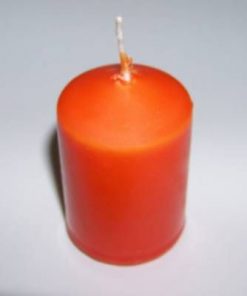 Lumanare Feng Shui pentru protectie - portocalie