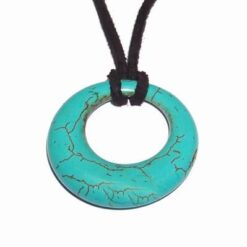 Pandantiv din turcoaz reprezentand norocul din cer - mic