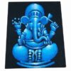 Tablou Feng Shui cu Gannesh - albastru pictat,