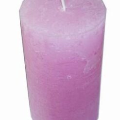 Lumanare mov deschis pentru evolutie spirituala