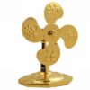 Ventilatorul din metal auriu, transformator de noroc
