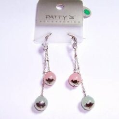 Cercei Feng Shui cu 3 cristale magice