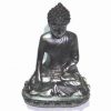 Buddha Tamaduitorul de culoare argintie, din rasina
