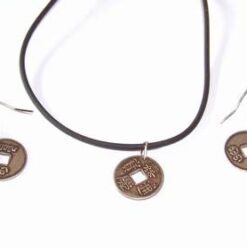 Set Feng Shui compus din cercei si pandant