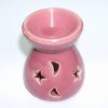 Vas din ceramica pentru aromaterapie - roz