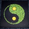 Tablou Feng Shui cu Yin-Yang si flori