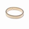 Bratara Feng Shui cu magnet, unisex, aurie, elastica
