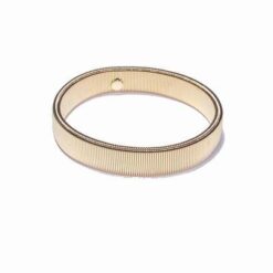 Bratara Feng Shui cu magnet, unisex, aurie, elastica