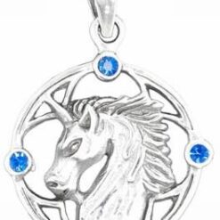 Pandantiv unisex din argint cu Calul Succesului